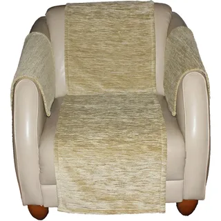 Wirth Sofahusse Miriam Beige 60 x 40 cm 2er Set