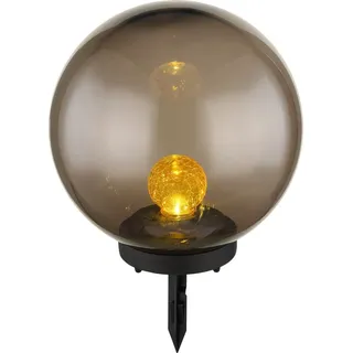 GLOBO Solarleuchte Kunststoff schwarz 1XLED
