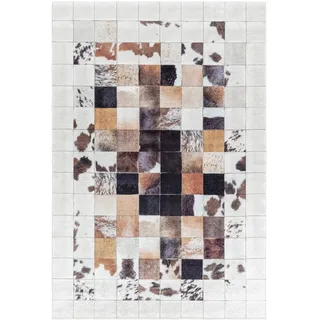 Ayyildiz Kurzflorteppich Fiesta 4306 Weiß 120 cm x 170 cm