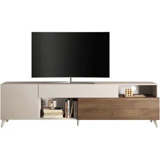 INOSIGN Lowboard »Monaco Breite 241 cm, TV-Schrank mit 1 Tür, 1 Klappe u. 1 Schubkasten«, Fernsehtisch, TV-Board, Soft/Self Closing,