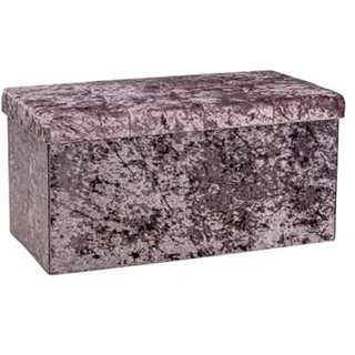 Nataluna Sitzsack aus Samt, Rosa A. 76 x 38 x 38 cm, 643404