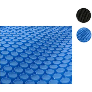 Pool-Abdeckung Wärmeplane Abdeckplane Solarplane Solarabdeckung, Stärke: 400 μm ~ rund 5,48m blau