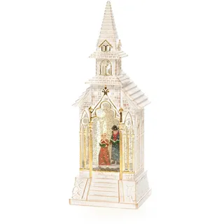 Konstsmide Laterne Kirche 33 cm Weiß