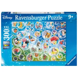 Ravensburger Puzzle 80536 - Disney Seifenblasen, 300 Teile Puzzle für Disney Fans ab 9 Jahren