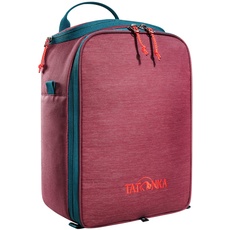Tatonka Kühltasche Cooler Bag S (6l) - Isolierte Tasche für Rucksäcke bis 20 Liter Volumen - Mit Innenfach für Kühlakkus und 2 Reißverschluss-Öffnungen (vorne u. oben) - 22 x 12 x 30 cm (bordeaux red)