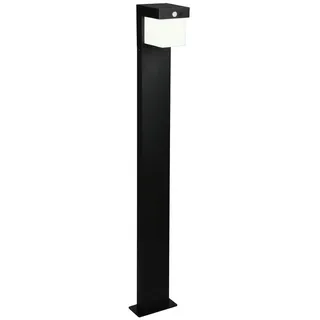 RL Wegeleuchte Metall 15,5x100x14 cm mit Schalter Dämmerungssensor schwarz