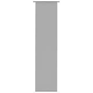 GARDINIA Flächenvorhang Stoff Entry grau 60 x 245 cm