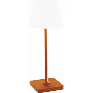 Fabas Luce Akku-Tischleuchte , Weiß , Kunststoff , 12.5x38.5x12.5 cm , DIN EN ISO 9001 , USB-Anschluss zum Laden von Smartphones, kabellos, aufladbar über Usb, transportabel, gleichmäßige Lichtverteilung , Lampen & Leuchten, Innenbeleuchtung, Tischlampen, Akku-Tischlampen