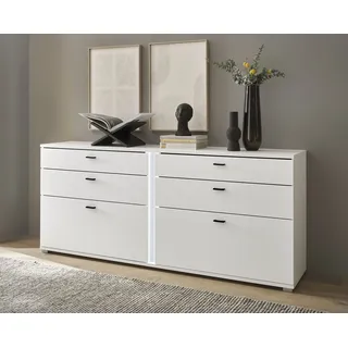 Home Affaire Sideboard 200 x 86 x 42 cm Weiß