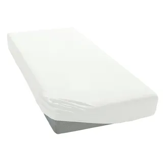 Bettlaken Microfaser-Jersey 200 x 200 cm weiß