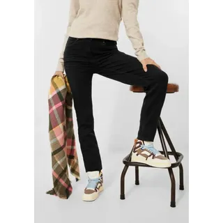 Cecil Slim Fit Jeans für Damen - Schwarz