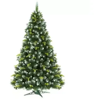 Künstlicher Tannenbaum mit Plastikfuß - 220 cm