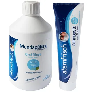 Made in Germany: atemfrisch® System mit hd02 (hochdosierter Sauerstoff) und Xylitol-24h frischer Atem-jetzt ohne PEG-40