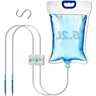 Bewässerungssack 5,2L, Automatische Tropfenbewässerung für Pflanzen, Transparent und Automatisch für Garten, Bäume, Innenbereich, Blumenbeet, Urlaub, Balkon, Gewächshaus, Hochbeet