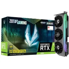 Zotac RTX3080 AMP Holo ZT-A30820F-10PLHR, Black