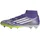 F50 League Mid Firm Ground/Multi Ground Herren Purple Rush/Cloud White/Lucid Lemon 47,5
