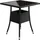 Yoro Gartentisch 60 x 60 x 73 cm Schwarz