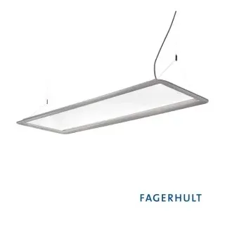 FAGERHULT 652904 Appareo Linear Pendelleuchte 39W 830 5340LM DALI silber Standardbaldachin APP 10.5030.1.1/DALI silber APP10503011DALI