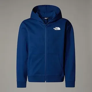 The North Face NF0A89HGD1R G FZ Oversize Light Hoodie Sweatshirt Unisex Estate Blue Größe XS