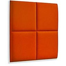 Deckenpaneele colorPAD®, für Rasterdecken, B 620 x T 620 x H 32 mm, orange, 4 Square