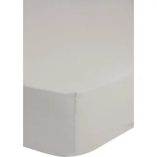 Spannbettlaken Satin 180 x 220 cm sand