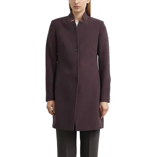 Comma Kurzmantel Blazer-Mantel in taillierter Passform, bordeaux