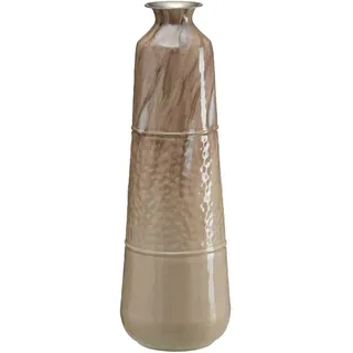 BigBuy Home Vase Beige Eisen 28 x 28 x 84 cm