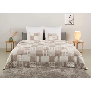OTTO home Gretje Bettüberwurf 140 x 210 cm Beige