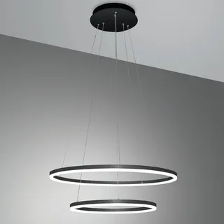 Fabas Luce Giotto Hängeleuchte 60cm weiß 2-flammig (3508-45-101)