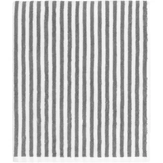 furn. Yard Hebden Badetuch – Ultraweiches Gestreiftes Luxus Badetuch Aus 100% Baumwollfrottee (Grau – 70x130cm)