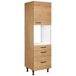 Nobilia Geräteumbauschrank Eiche 60 x 216,6 x 58 cm Eiche