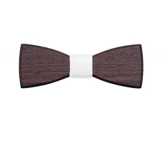 BeWooden Herren hölzerne Fliege Nuptis brown - Braun