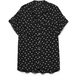 Vero Moda Vmbumpy Bluse Schwarz/Weiß M