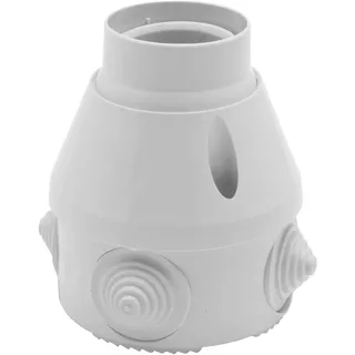 Zarivy Wasserdichte E27 Lampenfassung mit Sockel, ideal für Feuchträume, sorgt für sichere und dauerhafte Beleuchtung im Außen- und Innenbereich.