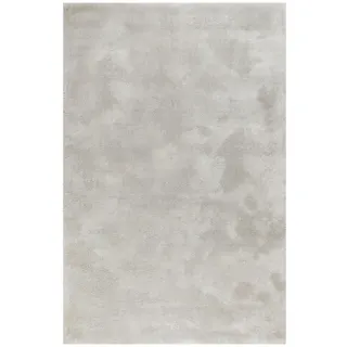 Esprit Relaxx Hochflorteppich 120 x 170 cm hellgrau/creme