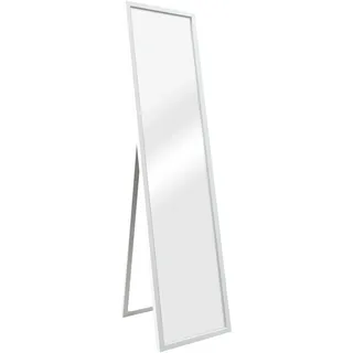 [en.casa] Standspiegel Giovinazzo 150x35 cm neigbar Weiß