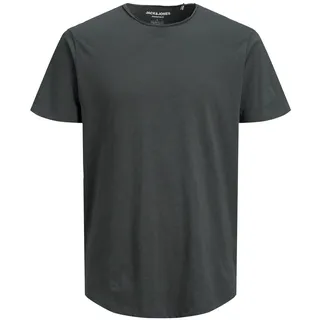 JACK & JONES Bio Baumwolle T Shirt Basher Tee in Schwarz-M