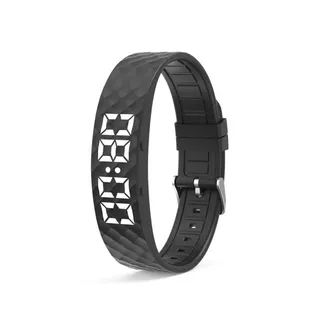 bergxperten Vibrationswecker Armband – Sanfter Wecker ohne Ton, Schlafphasen‐Weckfunktion, 8 Alarme, USB‐Aufladung, leises Aufwachen für Paare, Schichtarbeiter & Tiefschläfer