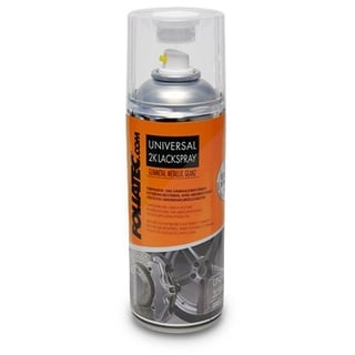 FoliaTec Universal 2K Lackspray Spray Spraydose Hitzebeständig, gunmetal metallic glänzend, 400 ml