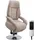 Relaxsessel drehbar x 114 x Beige mit Aufstehhilfe