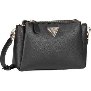 GUESS Noelle II Tri Comp Crossbody Bag black - Umhängetasche in schwarz