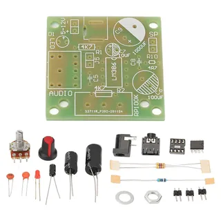 LM386 Audioverstärker-Kit Super Mini Smart Electronic DIY-Modulplatine FR4-A PCB 3-12V