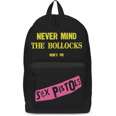 Rocksax Unisex Sex Pistols Never Mind The Bollocks Rucksack, Custom
