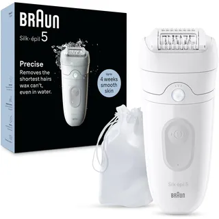 Braun Silk-épil 5 5-011 Weiß/Grau