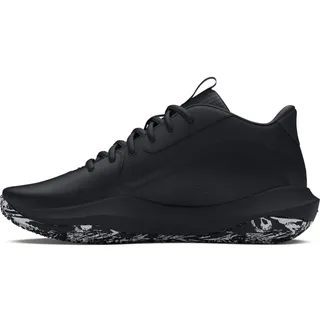 Under Armour Lockdown 7 Herren-Sneaker, Schwarz, Schwarz, Metallic-Silber, 45.5 EU