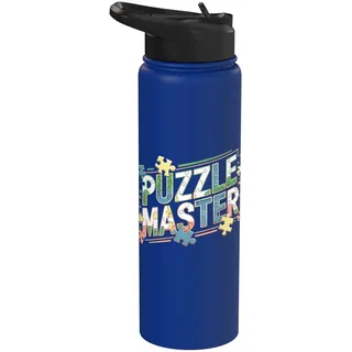 Puzzle Master - Lustiges Puzzle Stainless Steel Insulated Water Bottle