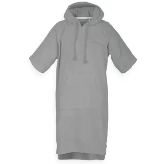 Poncho, grau Textil, Uni, Gr. S/M,