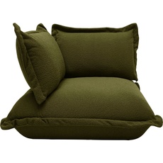 Bild von HOME Sofa-Eckelement »Cushion«, im lässigen Kissenlook, mit softer Kaltschaumpolsterung grün