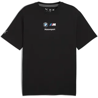 Puma Bmw Mms Ess+ Logo Kurzarm-t-shirt - PUMA Black - L