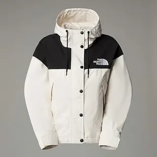 The North Face Regenjacken Damen Weiß Dune/Tnf Black M